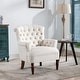 preview thumbnail 3 of 28, Corvus Sidmouth Tufted Fabric Oversized Club Chair