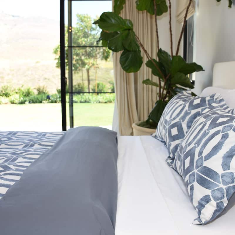 Jennifer Adams 3 Piece Printed Duvet Cover and Sham Set