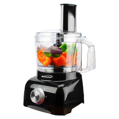 Brentwood 5 Cup Food Processor in Black