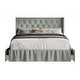 preview thumbnail 3 of 12, Andrea Tufted Upholstered Storage Panel Bed