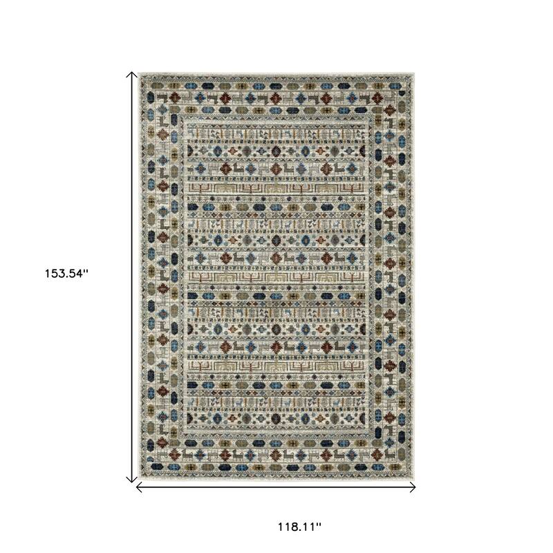 HomeRoots Tribal Bohemian Runner Area Rug