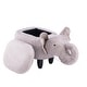 preview thumbnail 9 of 13, Animal Elephant Storage Upholstered Kids Ottoman