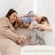 preview thumbnail 14 of 22, Kids Play Tent, Indoor Canvas Play Tent by Comfy Cubs