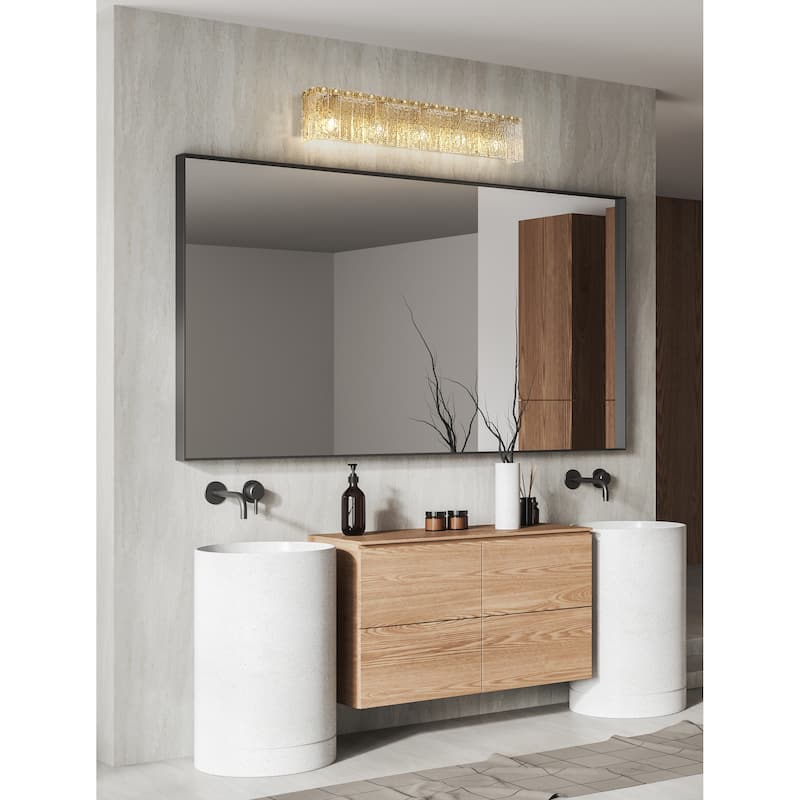 Z-Lite Glacier 5 Light Vanity - Modern Gold