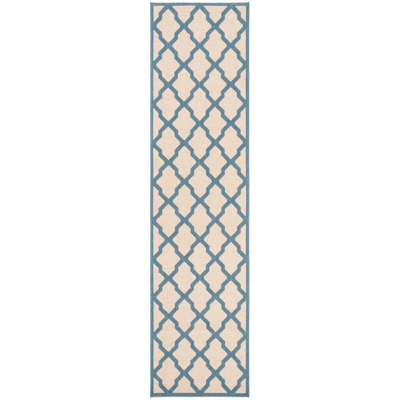 SAFAVIEH Linden Shirleyann Trellis Indoor/ Outdoor Patio Backyard Rug