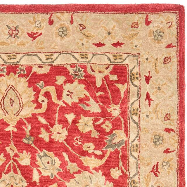 SAFAVIEH Anatolia Angeline Traditional Oriental Hand-spun Wool Rug