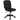 Mid Back Adjustable Fabric Office Chair in Black