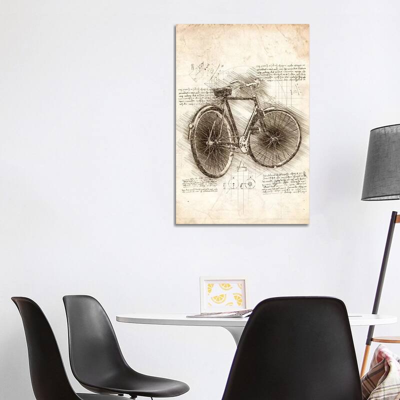 iCanvas "Old Bicycle" by Cornel Vlad Canvas Print - 40x26x1.5