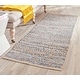 preview thumbnail 4 of 15, SAFAVIEH Handmade Cape Cod Almina Coastal Jute Rug 2'3" x 10' Runner - Natural/Blue - Runner