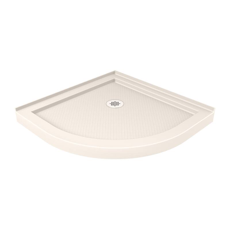 DreamLine Prime 38 in. x 38 in. x 74 3/4 in. Sliding Shower Enclosure and Shower Base Kit - 38" x 38"