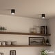 preview thumbnail 3 of 2, Hunter + Jasmine Roth Canoga Flush Mount Ceiling Light - Kitchen, Hallway - Contemporary - Influencer Favorite!