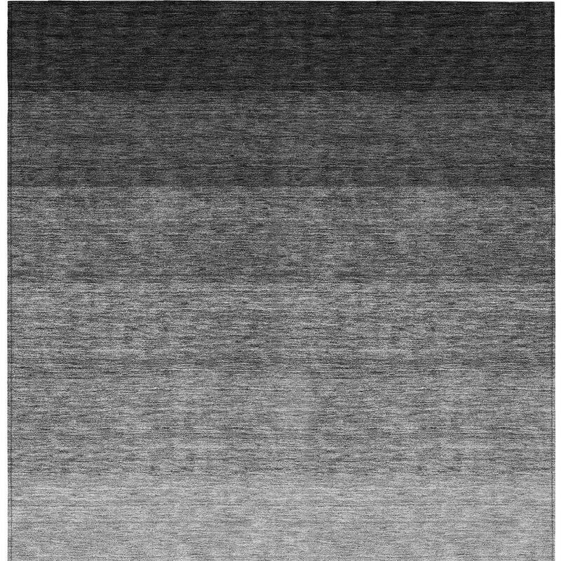 HomeRoots Ombre Transitional Rectangle Outdoor Rug