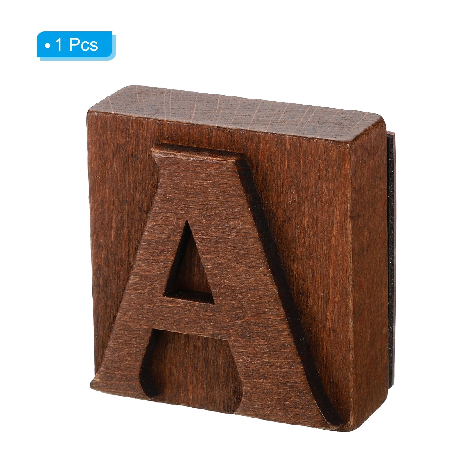 Letter Stamps Wood Rubber Stamp Character A-Z Vintage Alphabet Stamps -  Brown - Bed Bath & Beyond - 37559757