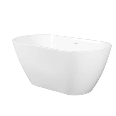 KBV 67'' x 29" Freestanding Soaking Acrylic Bathtub GTBT0002 - 67"