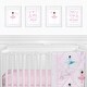 preview thumbnail 2 of 2, Ballerina Dancer Collection Wall Decor Art Prints (Set of 4) - Pink and Purple Lavender Ballet Tutu Dance