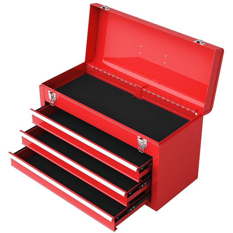 Costway Portable Tool Chest Box Storage Cabinet Garage Mechanic
