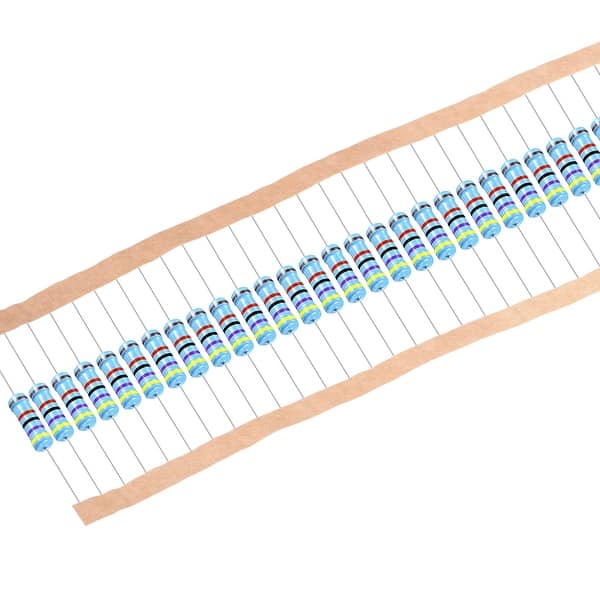 30pcs Metal Film Resistors 47K Ohm 2WTolerances 5 Color Bands Yellow