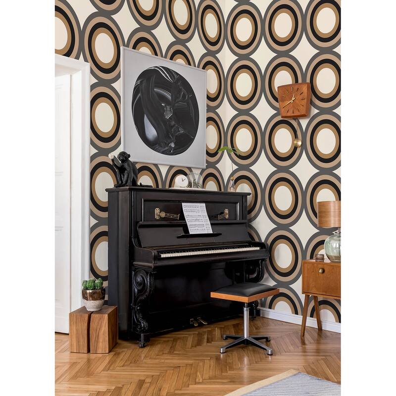 Very Gay Paint Sir Culls Black Peel and Stick Wallpaper