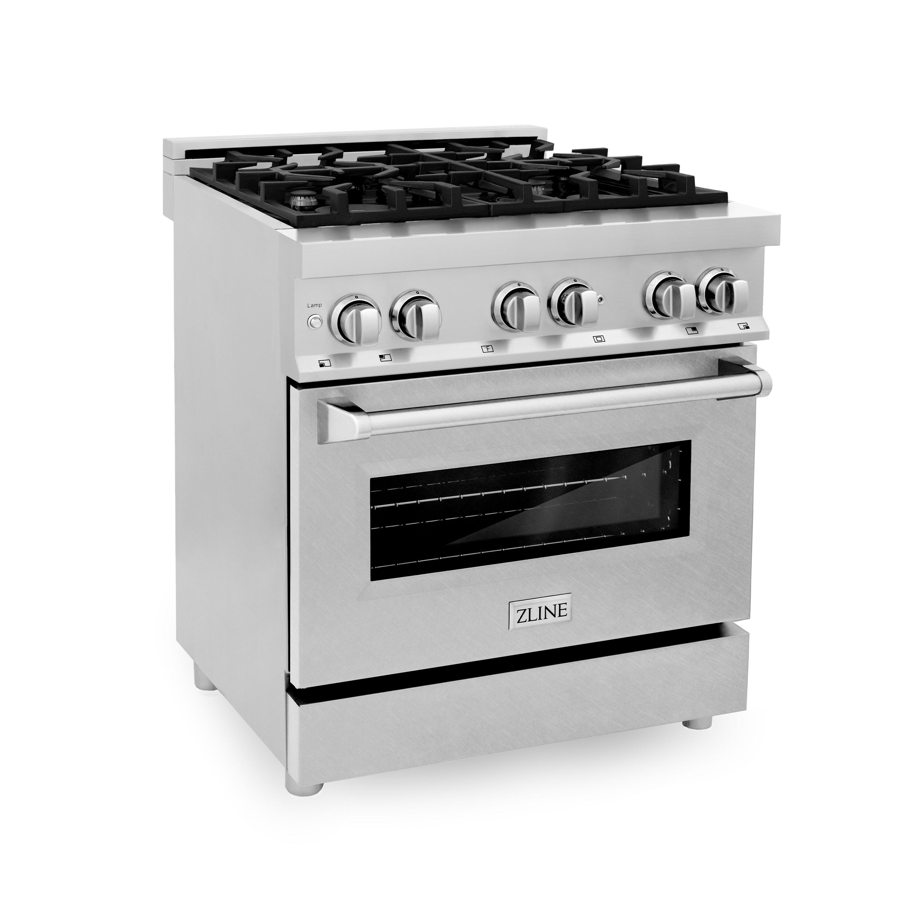 Zline Kitchen and Bath ZLINE Stainless Steel Professional Dual Fuel Oven Range