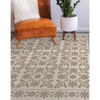 FLORET Area Rug By Kavka Designs - Bed Bath & Beyond - 36610349