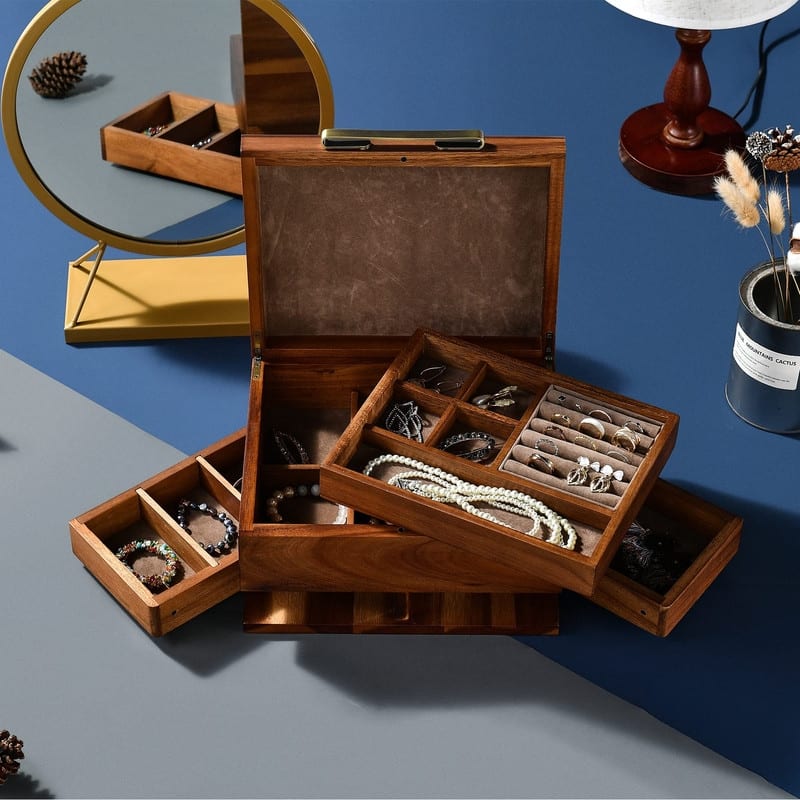 Wooden Jewelry Box