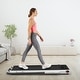 preview thumbnail 38 of 44, SuperFit 2.25HP 2 in 1 Foldable Under Desk Treadmill Remote Control - 49'' x 27'' x 42''