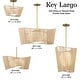 preview thumbnail 6 of 8, Minka Lavery 6576 Key Largo 1 Light 22" Wide Pendant with Natural Rope