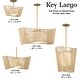 preview thumbnail 7 of 8, Minka Lavery 6577 Key Largo 1 Light 28" Wide Pendant with Natural Rope