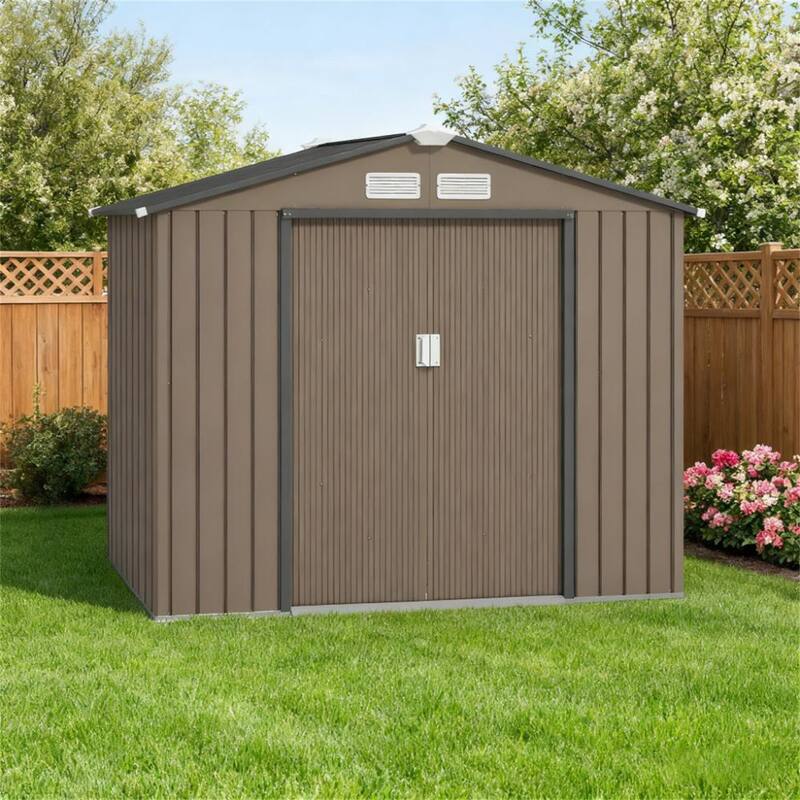 Outdoor Storage Shed, Garden Tool House for Backyard Patio