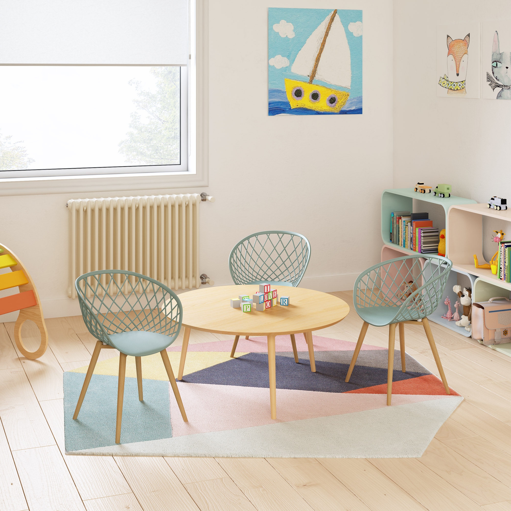 Jamesdar Kurv Mid Century Modern Lightweight Mini Chair Set of 2 Bed Bath Beyond 31624740