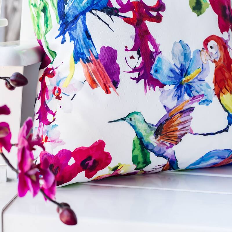 Tropical Parrot - Outdoor & Indoor Pillow