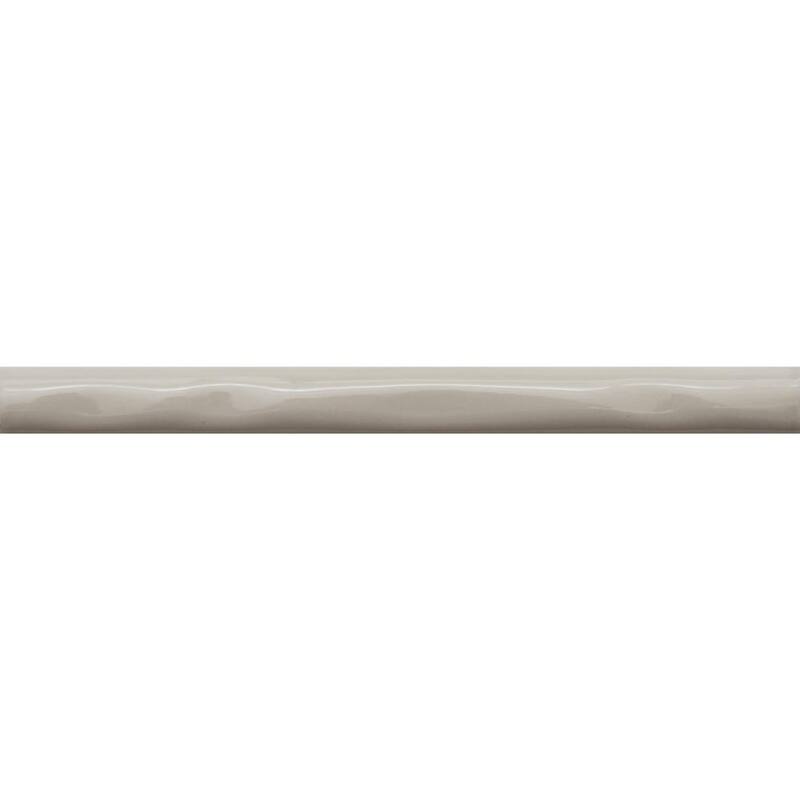 Chelsea 1in x 10in Ceramic Pencil Wall Tile - Gris - 1 x 10 - 1 Piece