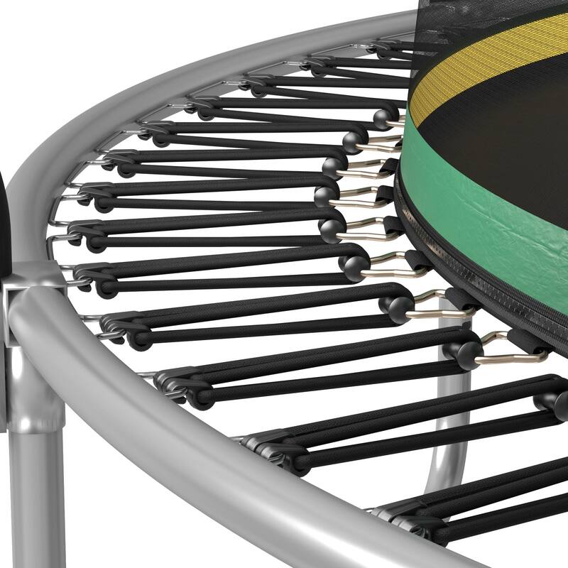 6FT Springfree Trampoline with Safety Net and Bungee System No Gap Design