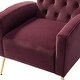 preview thumbnail 115 of 134, Danita Upholstered Accent Chair with Tufted Back,Set of 2