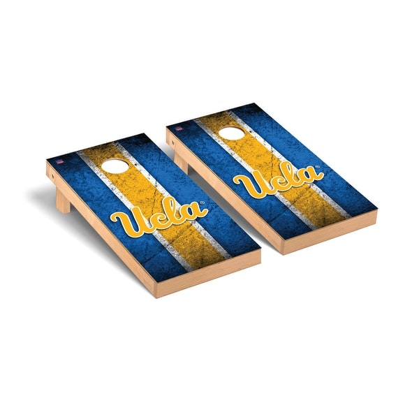 slide 2 of 5, California Los Angeles UCLA Bruins 2x4 Pro Cornhole Boards - V2 Include Carrying Case