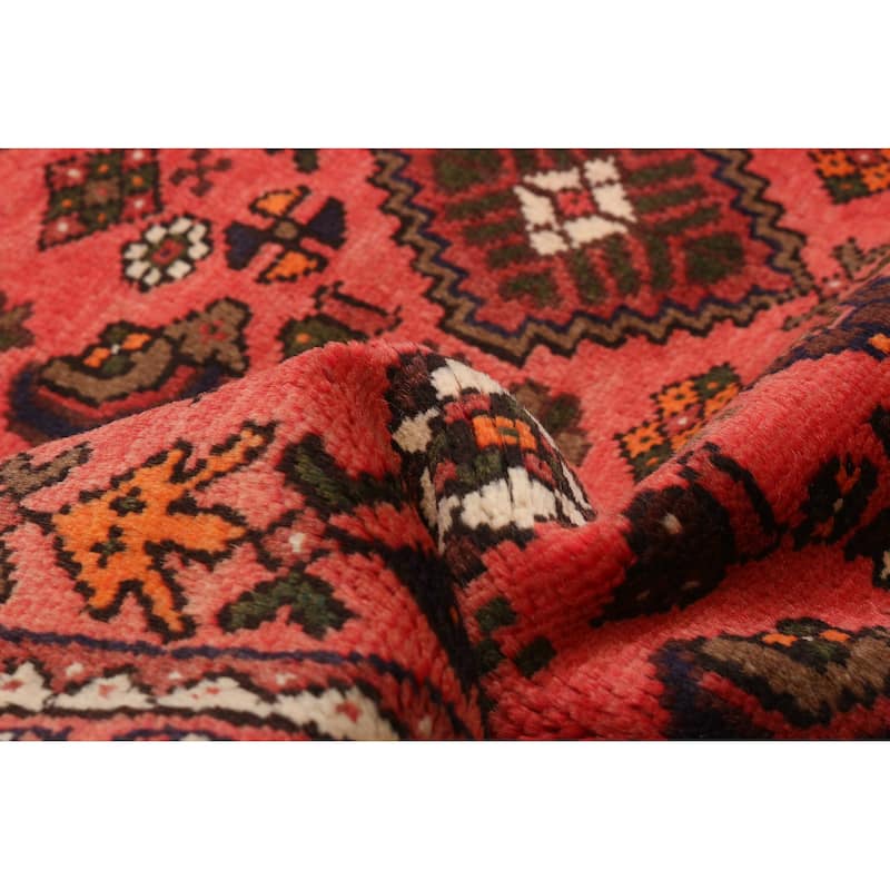 ECARPETGALLERY Hand-knotted Andelz Red Wool Rug - 3'7 x 5'11