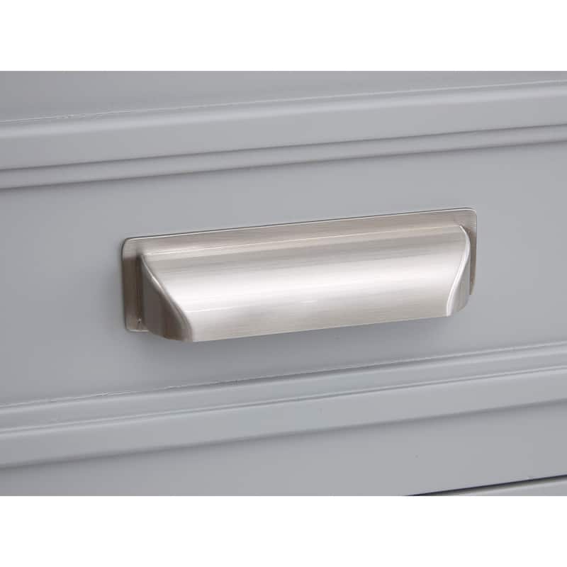 Magnussen Home Charleston Harbor Gray Server - 60''W x 18''D x 35''H