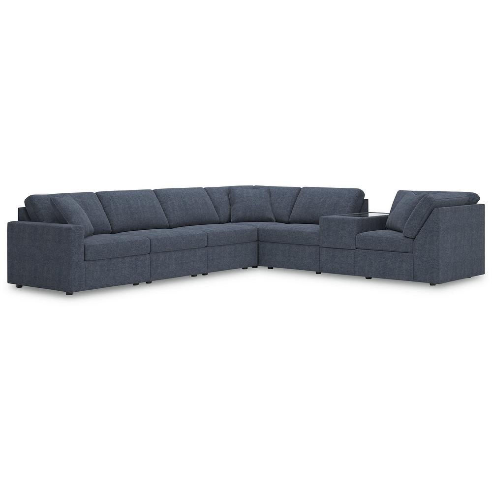 Signature Design by Ashley Modmax 7-Piece Sectional with Storage Console