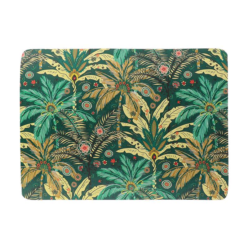 Decorative Bath Mat 24x18 Ultra Absorbent Quick Dry Rug - Jungle Bloom