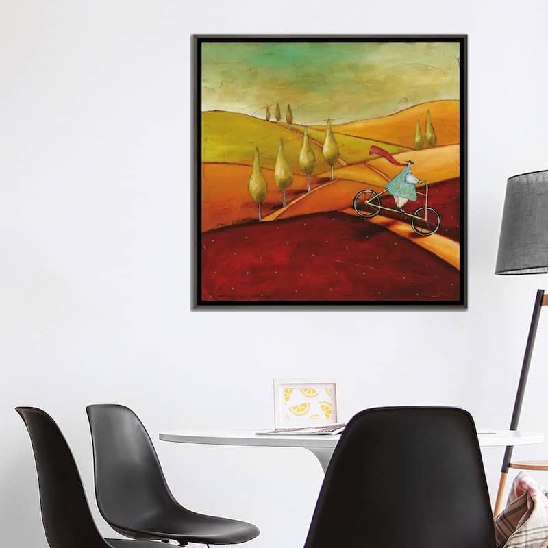iCanvas "Feel Good I" by Stacy Dynan Framed