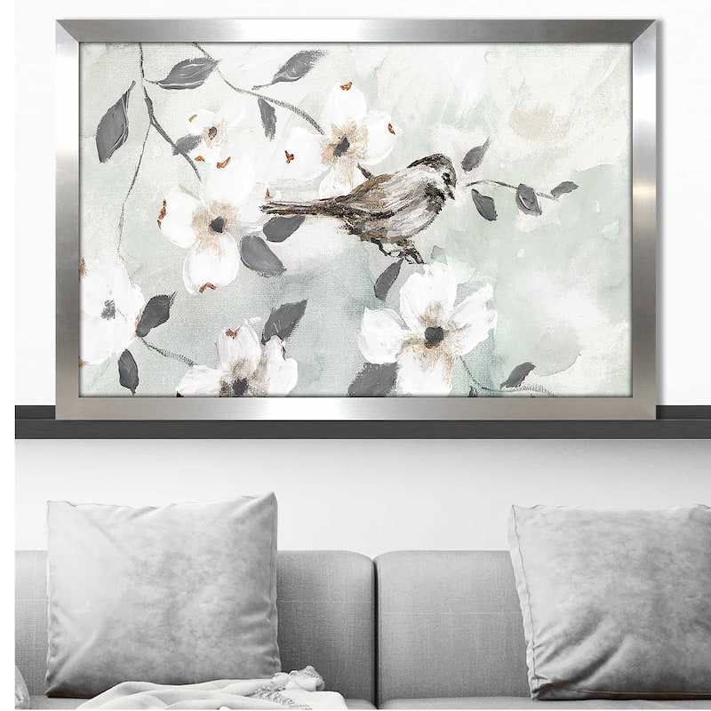 "Spring Solo Serenade II (Horizontal)" by Nan Print on Acrylic