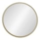 preview thumbnail 59 of 97, Kate and Laurel Travis Round Wood Accent Wall Mirror