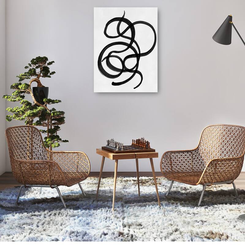 Scribbles III By Studio Arts Canvas Art Print