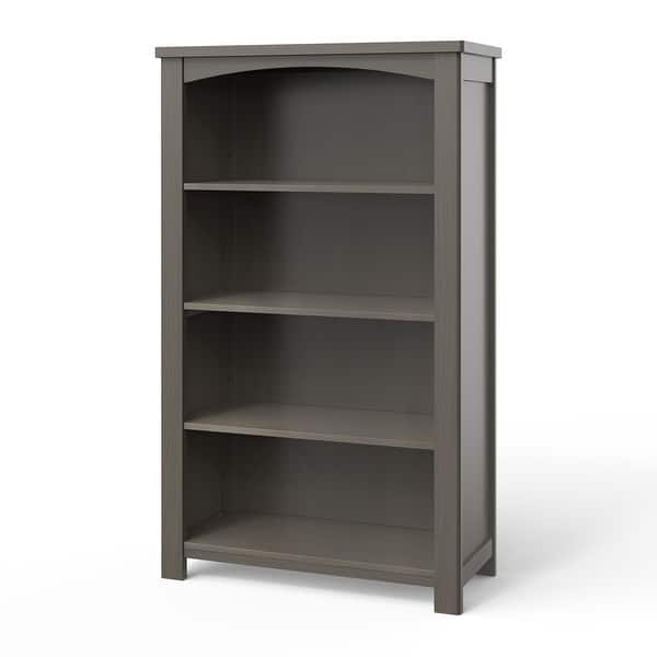 slide 2 of 20, Harmony 50" Bookcase with 4 shelves - by Forever Eclectic Dapper Gray