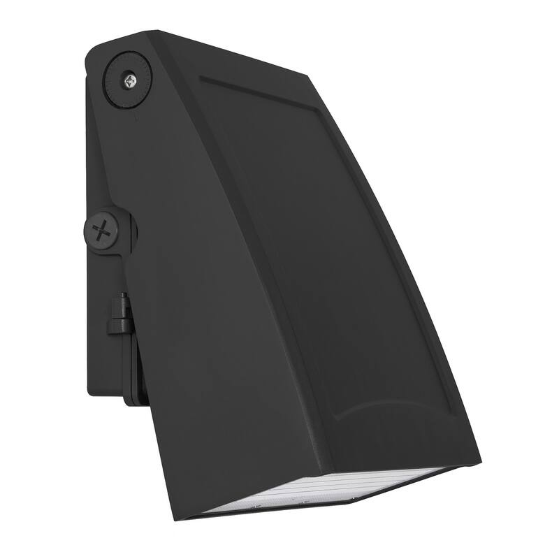 AFX POLW0708LAJD2 Poly 8" Tall LED Outdoor Wall Sconce - Black