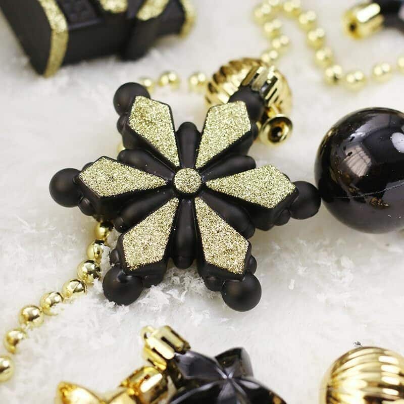 50 Pcs Christmas Decoration Ball Ornaments Set for Holiday Party Wedding - N/A