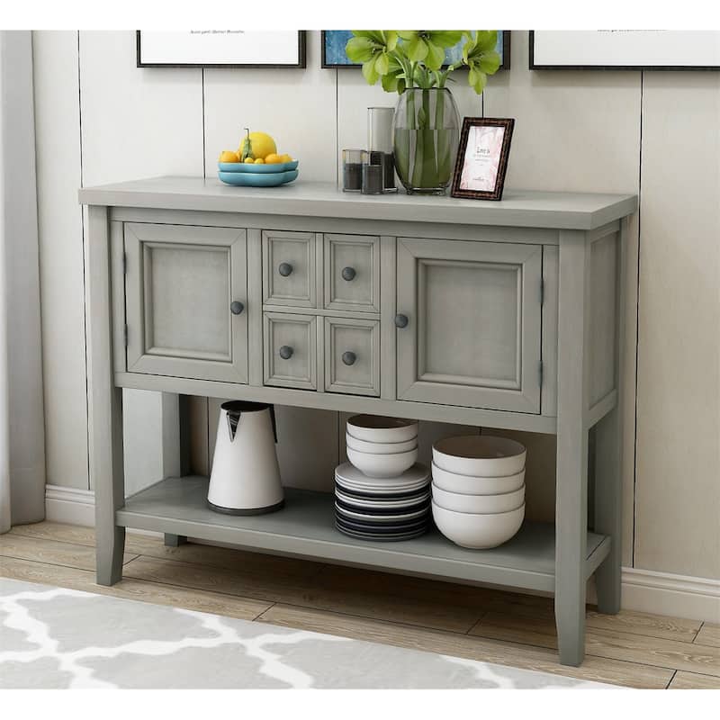 Copper Grove Polten Console Table - Antique Grey