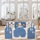 preview thumbnail 5 of 11, YUKOOL Foldable Baby Playpen - Portable, Educational, and Safe Play Yard – 14 Panels