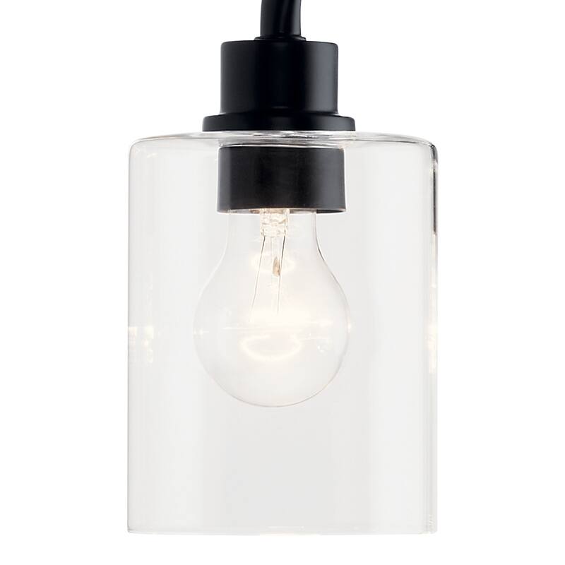 Kichler Lighting Gunnison 33.75 inch 4-Light Vanity Light Black