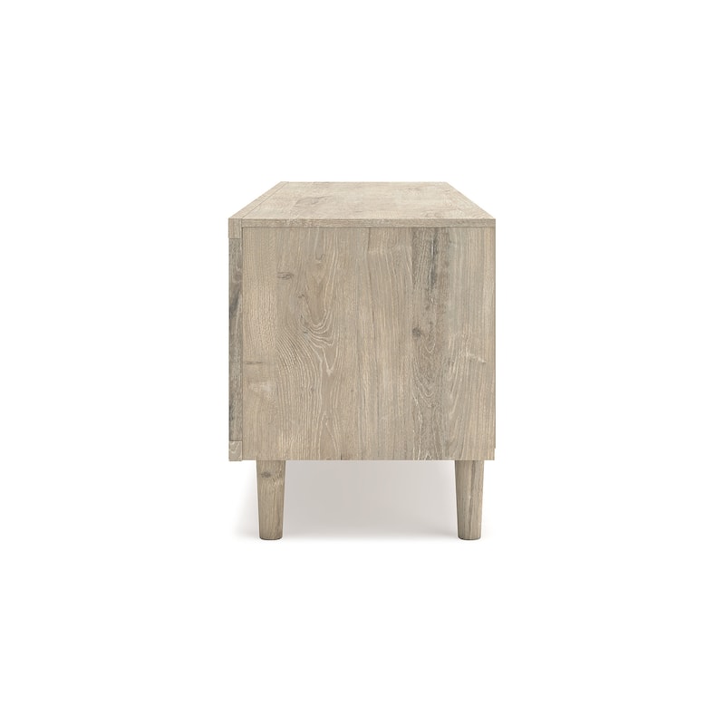 Signature Design by Ashley Cielden Brown/Beige 72" TV Stand for TVs up to 82" - 72.01"W x 19.69"D x 24.21"H